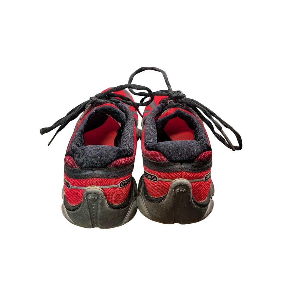 Brooks PureFlow Womens Running Shoes Red Black Athletic Sneakers Low Profile 8.5 - Picture 3 of 4